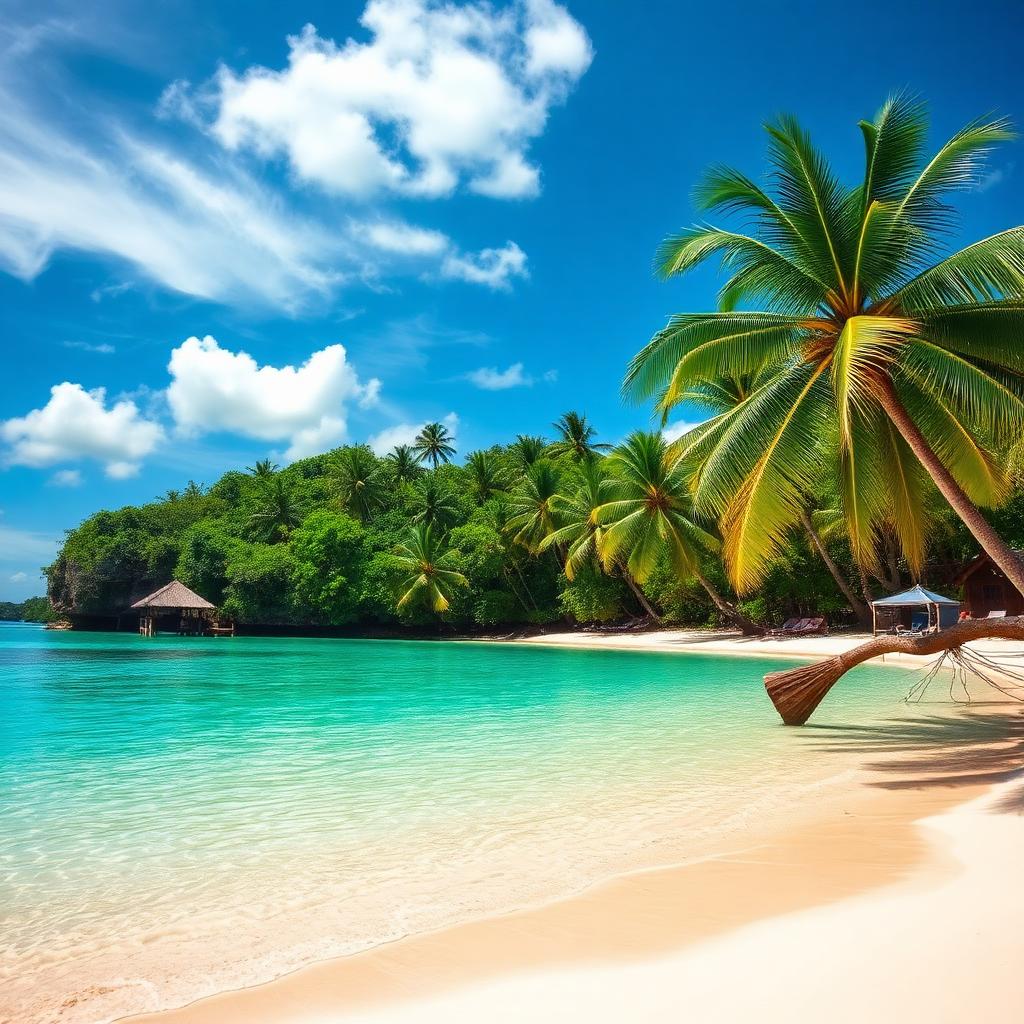 Plage tropicale